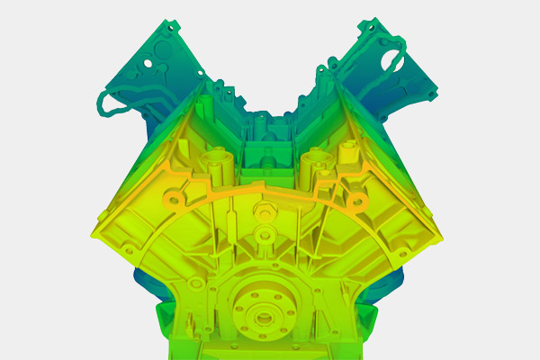 Distance Color Map To Aid 3D Scanning