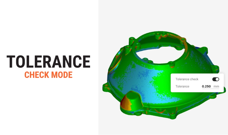 Tolerance check mode