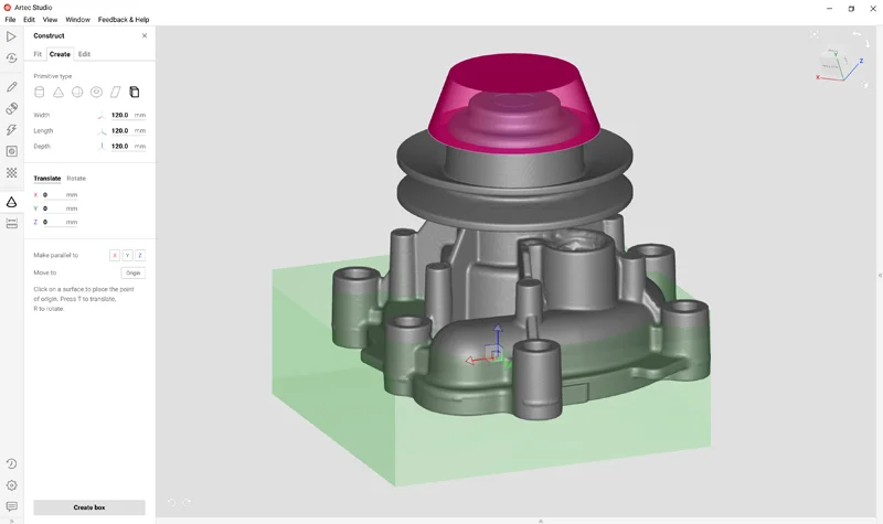 Independent CAD Shapes As Primitives To Extract Key Geometrical Features