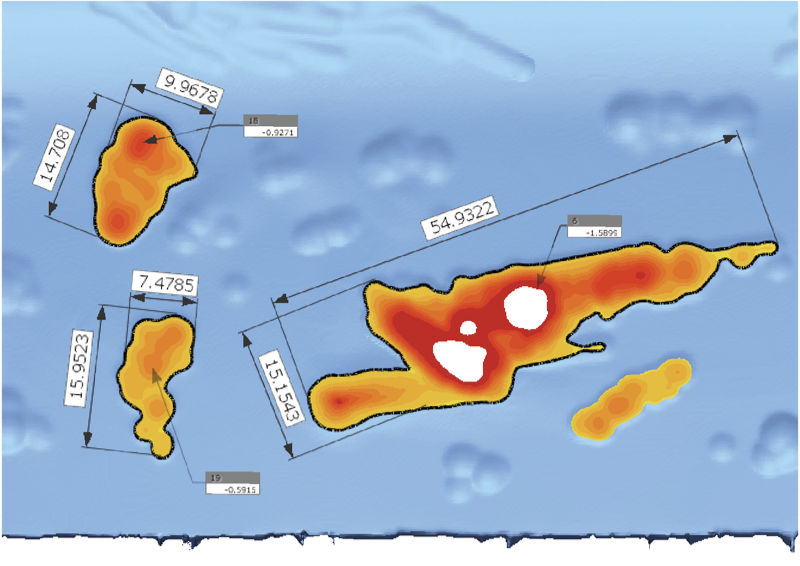 Deviation location