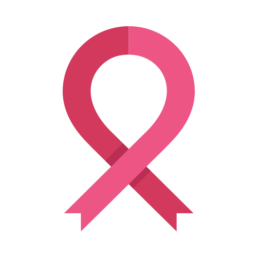 Breast cancer icon