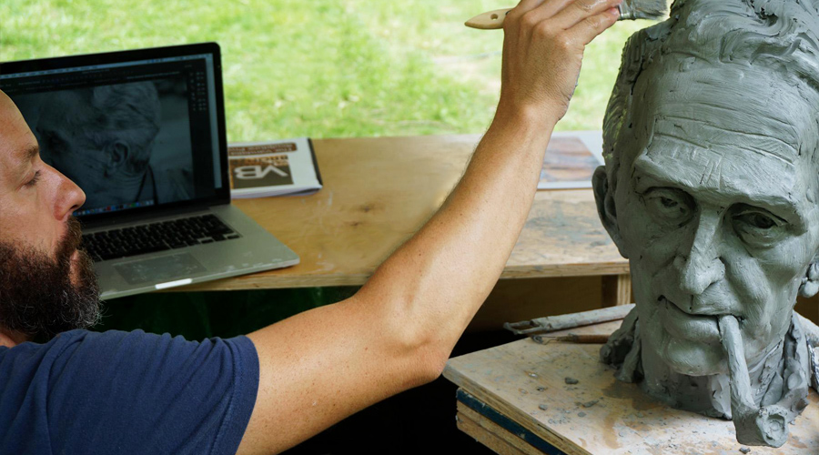 Integrating 3D Scanning to the Art of Bronze Sculpting