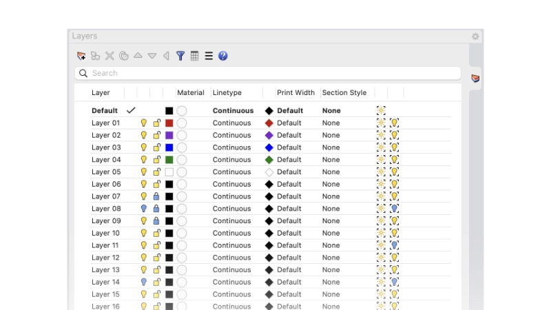 Layer Manager Enhancements