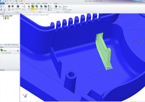 SpaceClaim – STL Prep for 3D Printing